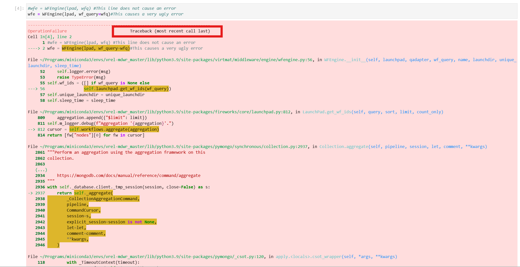 Error in Jupyter Lab