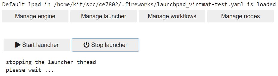 Manage launcher
